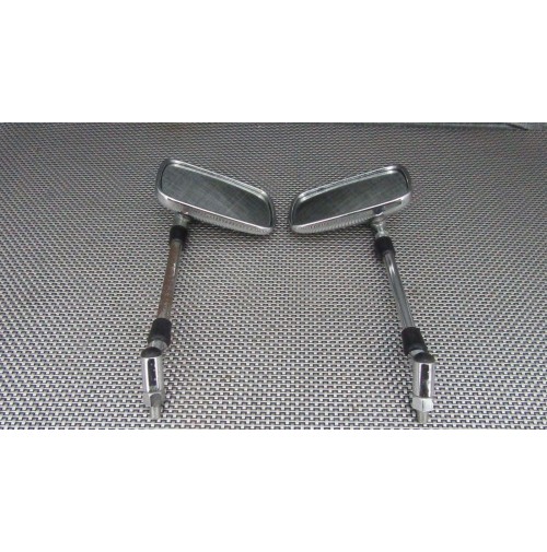 001156 COPPIA SPECCHI RETROVISORE PER SUZUKI BURGMAN 250 - 400CC DAL 1998 AL ...