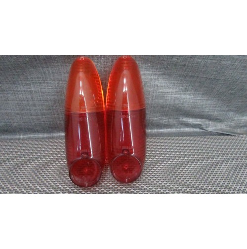 377.12.81 COPPIA LENTI FANALI POST PER FIAT AUTOBIANCHI 500 GIARDINIERA