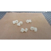 5 FERMAGLI ASTICINE PUNTO DI FISSAGGIO PER FORO DA MM 6 PER RENAULT VINTAGE