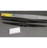 551 COPPIA SPAZZOLE TERGICRISTALLI MM 560 + 550 PER FIAT - RENAULT - HONDA - ...
