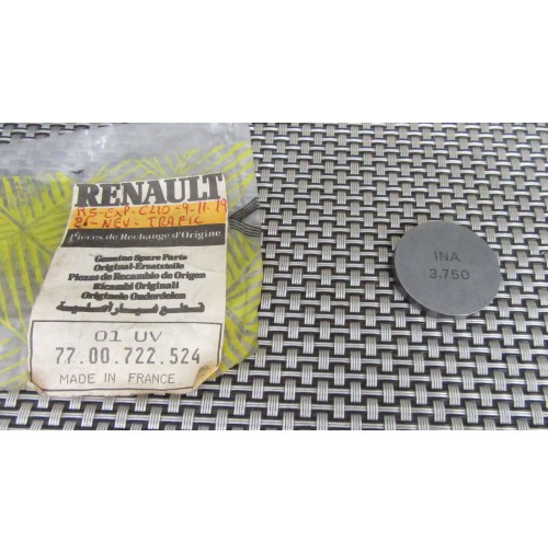 7700722524 SPESSORE PIATTELLO PUNTERIE 3.750 PER RENAULT LAGUNA - CLIO - ESPA...