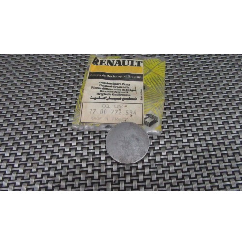 7700722534 PIATTELLO 31,5 X 4,00 MM REGOLAZIONE PUNTERIE PER RENAULT CLIO - R...