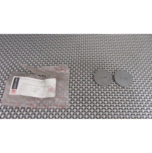 7700722536 COPPIA SPESSORI PIATTELLO PUNTERIE 3.25 PER RENAULT LAGUNA - CLIO ...