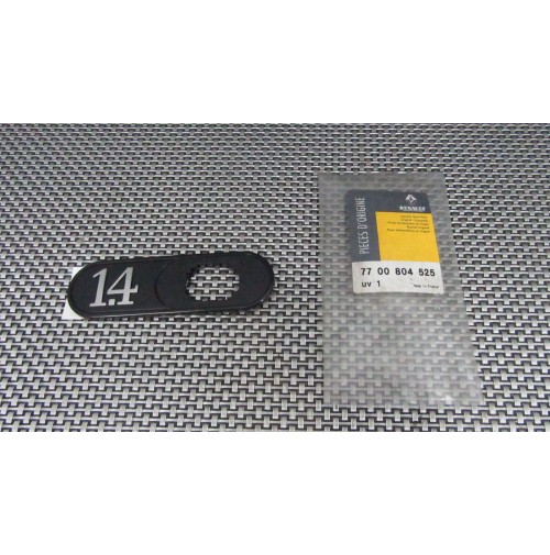 7700804525 LOGO STEMMA EMBLEMA MONOGRAMMA PER RENAULT CLIO 1.4