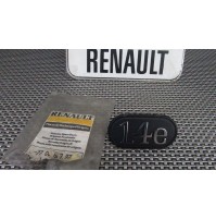 7700823977 FREGIO LOGO SIGLA LATERALE PER RENAULT CLIO 1.4