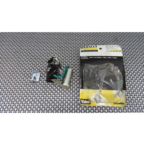 7701031411 KIT CONTATTI COMPLETO DI CONDENSATORE PER RENAULT SUPER 5 - EXPRESS