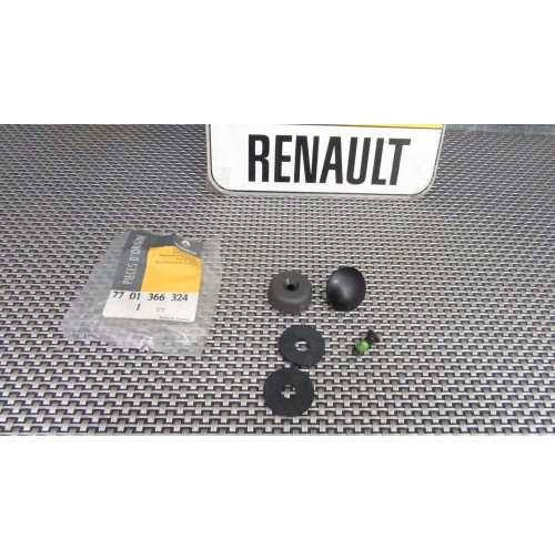 77010366324 KIT GOMMINI FISSAGGIO CRISTALLO POSTERIORE PER RENAULT R19 - CLIO