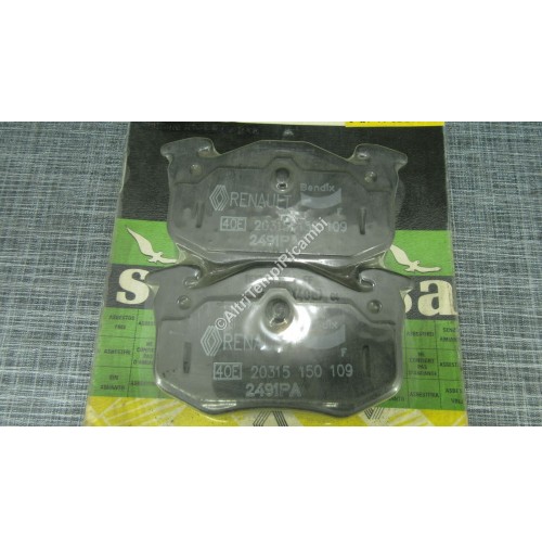 7701203969 PASTIGLIE FRENO PER RENAULT CLIO 1 - SUPER 5 - EXPRESS