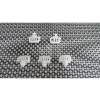 7701422217 KIT 5 PZ CLIP MOLLETTA PER RENAULT 19 - CHAMADE - R21 - ESPACE - M...