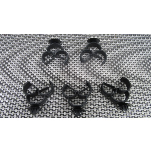 7701422217 KIT 5 PZ CLIP PASSACAVI PER RENAULT 19 - CHAMADE