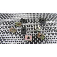 7703046091 8 CLIP MOLETTE PER RENAULT R5 TURBO - R18 - R21 - R25 - SAFRANE - ...