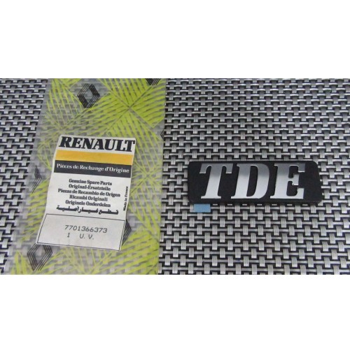 7703397084 MONOGRAMMA LOGO EMBLEMA SCRITTA TDE PER RENAULT R19