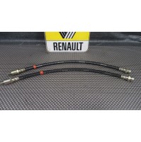7704001925 COPPIA TUBO FRENO ANTERIORE BILATERALE PER RENAULT R 4 - R 5 - SUP...