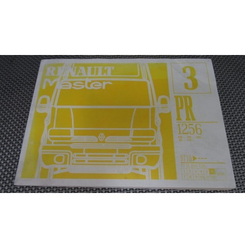 7711195196 CATALOGO PR 1256 - 3 - 9710 PER RENAULT MASTER DEL 6 / 1999