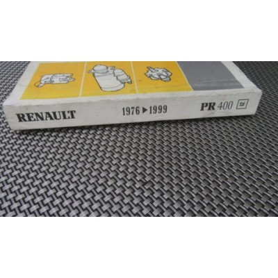 7711195200 CATALOGO RENAULT PR 400 - 21 DAL 1976 AL 1999 PER RENAULT ALPINE -...-1