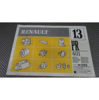7711293646 CATALOGO RENAULT PR 401 - 13 DEL 7 / 1999 PER R5 - F40 - TWINGO - ...