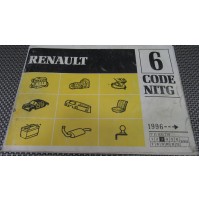 7711303719 CATALOGO RENAULT CODE NITG - 6 DEL 3 - 1996 VARI MODELLI