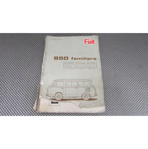 803.10.080 CATALOGO PARTI RICAMBIO CARROZZERIA FIAT 850 FAMILIARE