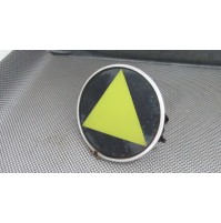 ACCESSORIO - TRIANGOLO GIALLO LUMINOSO PER CAMION ED AUTOCARRI D'EPOCA DIAM M...