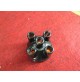 CALOTTA SPINTEROGENO RENAULT R4 - R6 L 1386/A DISTRIBUTOR CAP ZÌNDVERTEILERKAPPE