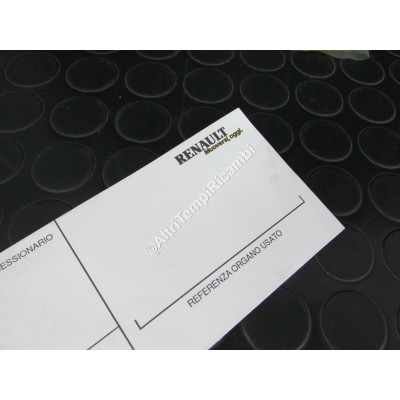 CARTELLINO CON OCCHIELLO RENAULT 0060000012-0