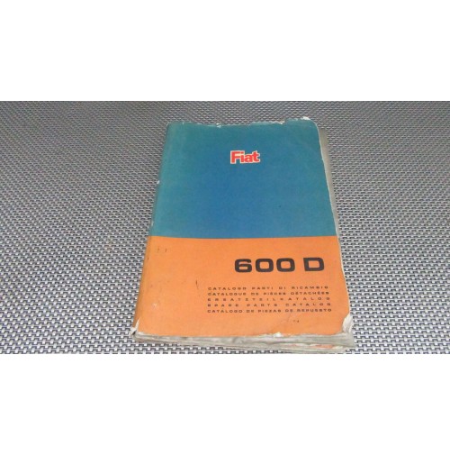 CATALOGO 1 EDIZIONE PER FIAT 600 D