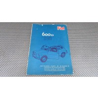 CATALOGO PARTI DI RICAMBIO CARROZZERIA PER FIAT 600 D