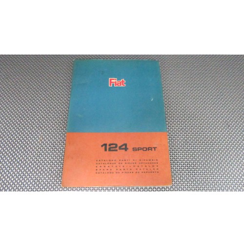 CATALOGO PARTI RICAMBIO CARROZZERIA FIAT 124 SPORT