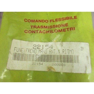 CAVO FUNE A FRENO A MANO ANTERIORE FIAT RITMO 22154-3