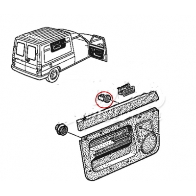 CLIP RENAULT EXPRESS 7703077192-2