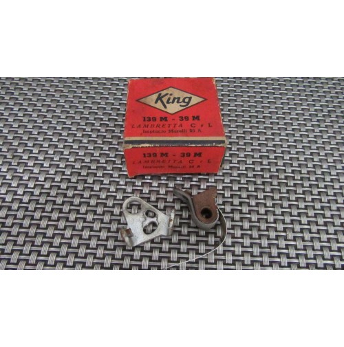 CONTATTI PUNTE PLATINATE PER LAMBRETTA C L 139 M 39 M IMPIANTO MARELLI 20 A