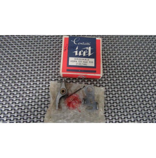 CONTATTI PUNTE PLATINATE PER PIAGGIO VESPA 125 MOD 953 (145 - 146)