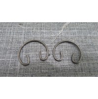 COPPIA ANELLI DI SICUREZZA SPINOTTO PISTONE PER FIAT - ALFA - LANCIA MM 25X1,5