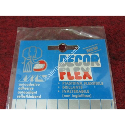 COPPIA AUTO ADESIVO PIASTRINA FLESSIBILE BRILLANTE MONDIALI 90 03.683 / A-2