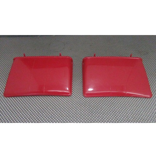 COPPIA CONVOGLIATORE ARIA COFANO MOTORE PER FIAT 500 D F L R IN PLASTICA ACCE...