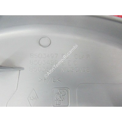 COPPIA COPERCHI SEDILE ANTERIORE COME DA FOTO RENAULT CLIO MK2 8502881-2