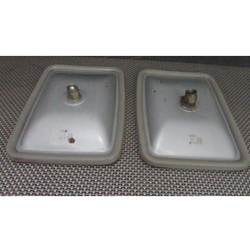 COPPIA COPPE SPECCHIO RETROVISORE ADATTABILE AUTOCARRI - FURGONI - CAMPER D'E...
