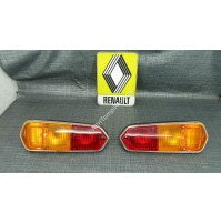 COPPIA FANALI POSTERIORE PER RENAULT R16 1 SERIE