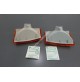 COPPIA FANALINI ANTERIORE RENAULT 9 INDICATOR TURN LIGHTS FRONT FAHRTRICHTUNGSAN