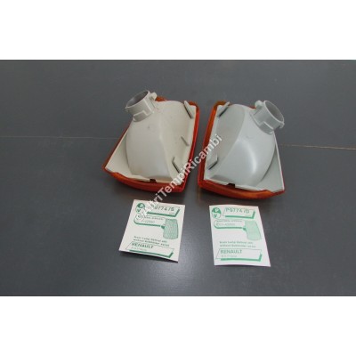 COPPIA FANALINI ANTERIORE RENAULT 9 INDICATOR TURN LIGHTS FRONT FAHRTRICHTUNGSAN-0