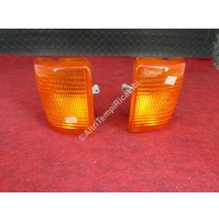 COPPIA FANALINI ANTERIORI AUDI 80 1 SERIE 0209110001 INDICATOR TURN LIGHTS FRONT