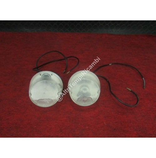 COPPIA FANALINI ANTERIORI AUTOCARRI E TRATTORI D'EPOCA F 100 INDICATOR TURN LIGH