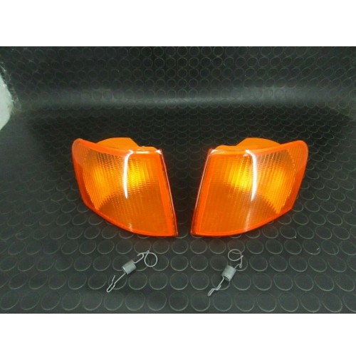 COPPIA FANALINI ANTERIORI FORD ESCORT 90 13.631.000 INDICATOR TURN LIGHTS FRONT