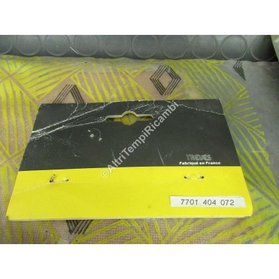 COPPIA FODERA POGGIA TESTA RENAULT 7701404072-2
