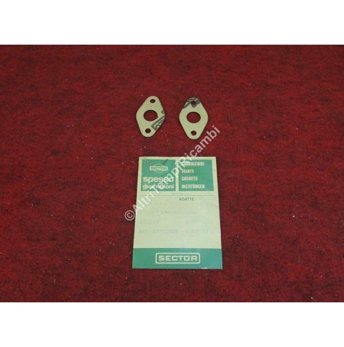 COPPIA GUARNIZIONE TUBO RISCALDAMENTO FIAT 124 - 124 SPORT 5300/2808