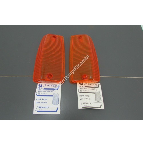 COPPIA LENTI ANTERIORE RENAULT R14 9315