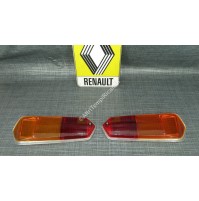 COPPIA LENTI FANALI POSTERIORE PER RENAULT R16 1 SERIE