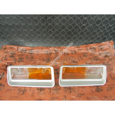 COPPIA LENTI FANALINI ANTERIORI ALFA ROMEO 1750 - 2000 05.262.00-2