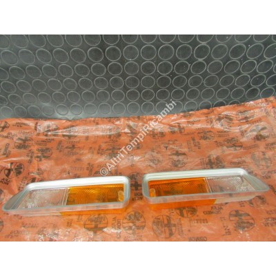 COPPIA LENTI FANALINI ANTERIORI ALFA ROMEO 1750 - 2000 05.262.00-1