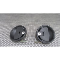 COPPIA MANIGLIE PORTE ANTERIORI DX/SX PER FIAT RITMO MK1 - MANCANO LE CHIAVI